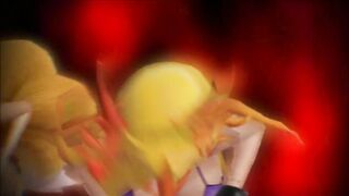 【MMD】Echo - Yukari & Ran & Yuugi【R-18】