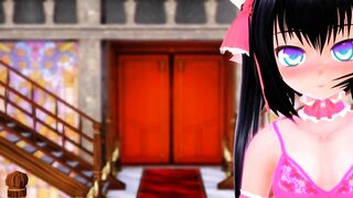【MMD】Pink Cat - NJXA Pink【R-18】
