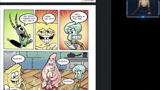 Spongebob met Sand at work so he fucked her