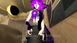 Hot Tattoo Slut Freak Twerking Grind on Your Face Dick POV Lap Dance Metaverse ERP VRChat