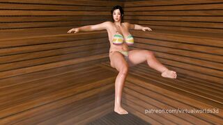 Asian Girl Breast Expansion In Sauna Japanese Animation