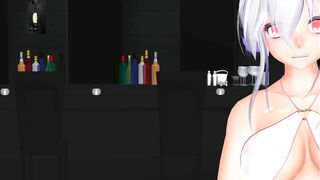 【MMD】Haku dancing Pink Cat【R-18】