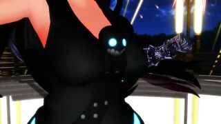 【MMD】Body To Body with a light pilgrimage demon【R-18】