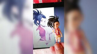 Cum Tribute in Horny Momo Yaoyorozu figure - Cumshot