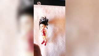 Cum Tribute in Horny Momo Yaoyorozu figure - Cumshot