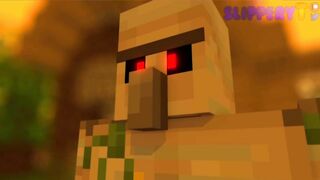 Allie x Iron Golem - Minecraft
