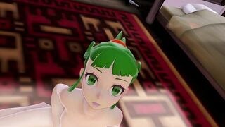 【SEX TOY-MMD】TDA Acme Iku DL (Riding dildo)【R-18】
