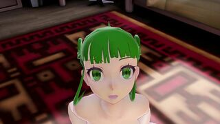 【SEX TOY-MMD】TDA Acme Iku DL (Riding dildo)【R-18】