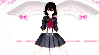 【SEX-MMD】Sex dildo machine【No sound】【R-18】