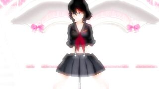 【SEX-MMD】Sex dildo machine【No sound】【R-18】