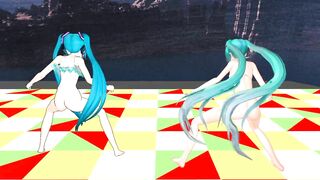 【MMD】ELECT [HC type Miku - YYB type Miku]【R-18】