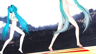 【MMD】ELECT [HC type Miku - YYB type Miku]【R-18】