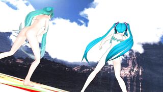 【MMD】ELECT [HC type Miku - YYB type Miku]【R-18】
