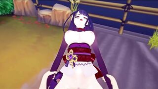 For The Foot Fetish People With A Side Of Femdom Raiden Shogun POV - Genshin Impact
