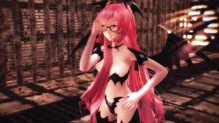 【MMD】Succubus Luka HIBIKASE【R-18】