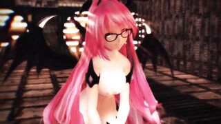 【MMD】Succubus Luka HIBIKASE【R-18】
