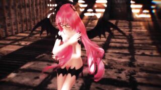 【MMD】Succubus Luka HIBIKASE【R-18】