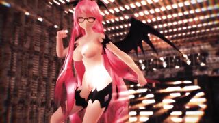 【MMD】Succubus Luka HIBIKASE【R-18】