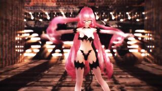 【MMD】Succubus Luka HIBIKASE【R-18】