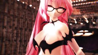 【MMD】Succubus Luka HIBIKASE【R-18】
