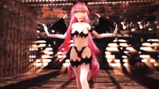 【MMD】Succubus Luka HIBIKASE【R-18】