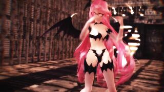 【MMD】Succubus Luka HIBIKASE【R-18】