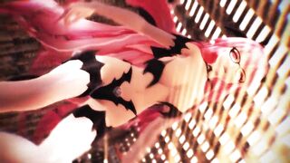 【MMD】Succubus Luka HIBIKASE【R-18】