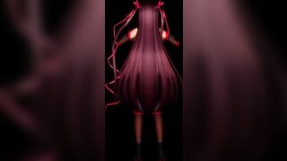 【MMD】Mizuki Yukikaze - Lamb【R-18】