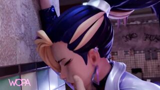 Hard fast sex with girl of perfect body -  WOPA  3D HD