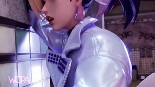 Hard fast sex with girl of perfect body -  WOPA  3D HD