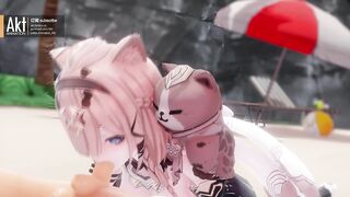 0418 -【R18-MMD】AKT - Honkai Impact 3rd 崩坏三 Pardofelis's first time 帕朵菲莉丝