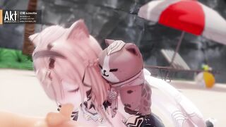 0418 -【R18-MMD】AKT - Honkai Impact 3rd 崩坏三 Pardofelis's first time 帕朵菲莉丝