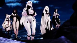 【MMD】(KanColle) DeepSea Adventure Harbor Princess【R-18】