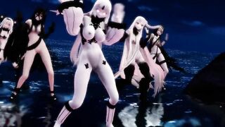 【MMD】(KanColle) DeepSea Adventure Harbor Princess【R-18】