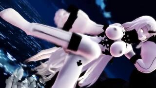 【MMD】(KanColle) DeepSea Adventure Harbor Princess【R-18】