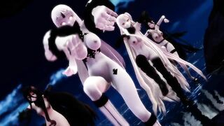 【MMD】(KanColle) DeepSea Adventure Harbor Princess【R-18】