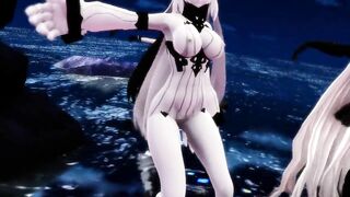 【MMD】(KanColle) DeepSea Adventure Harbor Princess【R-18】