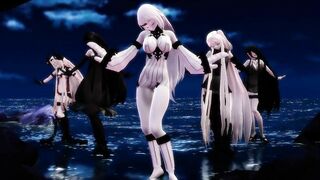 【MMD】(KanColle) DeepSea Adventure Harbor Princess【R-18】