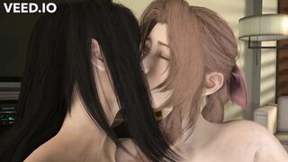 Tifa, and Aerith share a Cloud