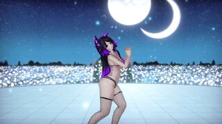 Meow's Lacy Tease MMD HYO MIN [효민] - "Nice Body [나이스 바디]" M/V