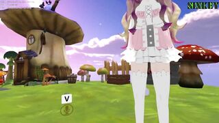 【SIXKEY】VRChat 藍髮紅衣 #26【日本語】青の髪 赤いの服
