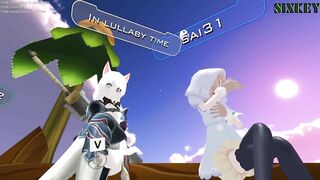 【SIXKEY】VRChat 藍髮紅衣 #26【日本語】青の髪 赤いの服