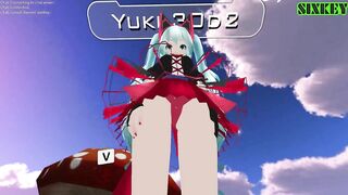 【SIXKEY】VRChat 藍髮紅衣 #26【日本語】青の髪 赤いの服