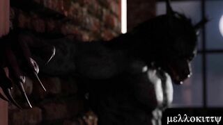 Beautiful Vamp Girl's First Time Monster Cock Experience - part 01