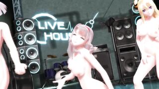 【MMD】ABKH Big Breasts Squadron Piranger【1080p 60fps】【R-18】