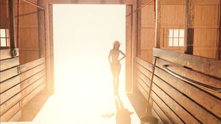 Wild West Man with Big Dick fucks a Big Tits Babe