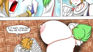 Palutena Milky Boobs Growth