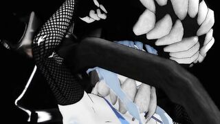 【MMD】(Gigantic breasts) Wo-class - Lamb【R-18】