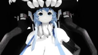 【MMD】(Gigantic breasts) Wo-class - Lamb【R-18】