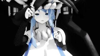 【MMD】(Gigantic breasts) Wo-class - Lamb【R-18】